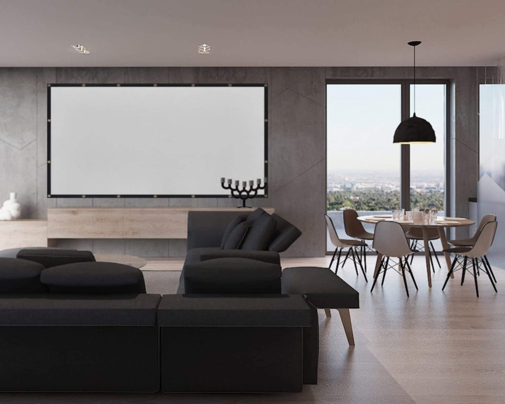 Ultimate 150-Inch Portable Projection Screen